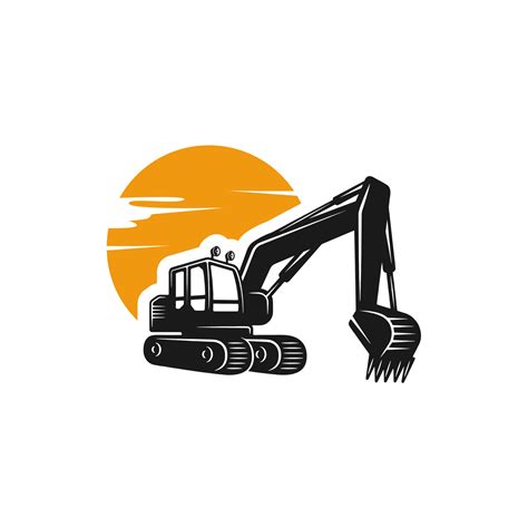 Mini Excavator Logo Vectors & Illustrations for Free Download